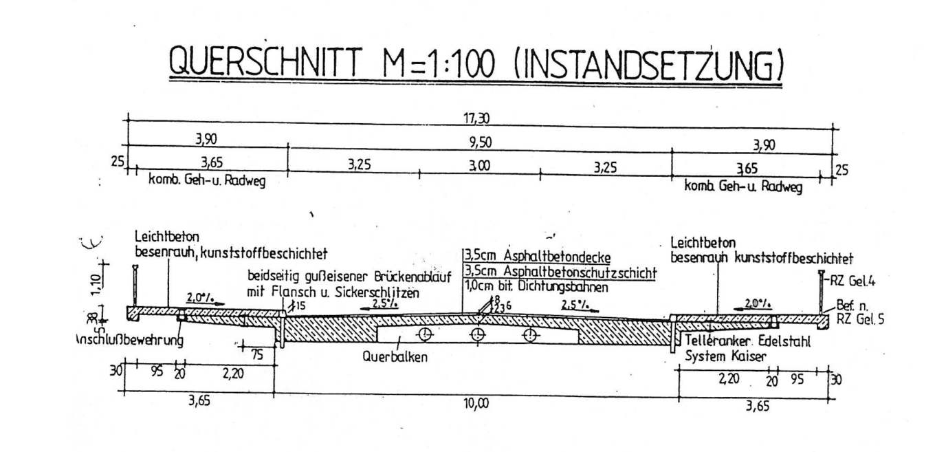 Bauwerksskizze